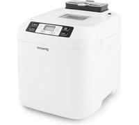 H.Koenig Machine à Pain BAKE340,12, 2 Tailles de Pain, Distributeur de céréales, Programme sans Gluten, Brioche, Confiture, Fonction départ différé et maintient au Chaud, Ecran LCD, 550W