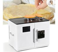 Machine à pain plat électrique, les composants partiels peuvent être retirés for le nettoyage, régler le nombre de crêpes et le temps de cuisson, avec plateau d'exportation