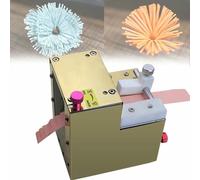 Machine à paperolles électrique rechargeable - Machine à rouler le papier - Outil pour couper des franges en papier transparent