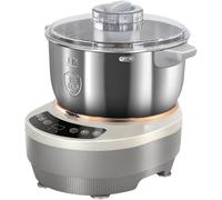 Machine à pâte avec fonction de fermentation, machine professionnelle en acier inoxydable avec minuterie, mélangeur de pâte à design fendu pour un nettoyage facile (taille : 7 l)