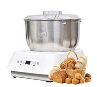 Machine À Pâte Électrique Generic 7 L 200 W 15 Minutes Acier Inoxydable, Blanc, Dough Maker, FOOD_MIXER, Pâte Al Dente Facile À Utiliser Et À Nettoyer