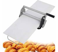 Machine à pâte feuilletée manuelle,Machine à rouler la pâte pliable, laminoir manuel et rouleau à fondant, équipement de boulangerie commercial pliable à épaisseur réglable,400