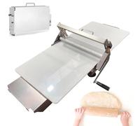 Machine à pâte manuelle pliable, rouleau à pâtisserie compact à manivelle pour pâtisserie commerciale et maison, solution de roulement de pâte facile à ranger