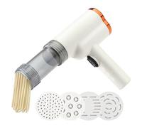 Machine à pâtes automatique, presse à nouilles de légumes, sans fil, polyvalente, avec 5 disques de façonnage, mélangeur portatif à haute efficacité, accessoire culinaire avec style ergonomique, outil