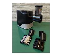 Machine à pâtes avec accessoire pour hachoir legumes VERDUBUONA 13 filières 260 W pour toutes les farines, avec kit pour faire du pain/pizza