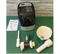 Machine à pâtes avec accessoire SORBETTERIA avec 13 filières 260 Watt pour toutes les farines, avec support et kit pour faire du