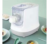 Machine à pâtes Domestique électrique, extrudeuse de pâtes Machine à Nouilles 260W Spaghetti Frais Fait Maison en 10 Minutes avec 13 moules à Nouilles