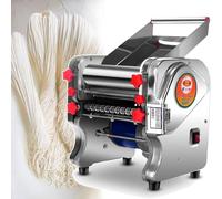 Machine à pâtes électrique, machine à nouilles automatique, machine à pâtes électrique 550 W, laminoir à pâte professionnel pour usage domestique et commercial FKM160