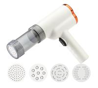 Machine à pâtes électrique - Machine automatique à pâtes, épaisseur réglable de 0,3 à 3 mm, pour fettuccine, tagliolini, spaghetti mélangeur portable avec 5 types d'accessoires sans fil