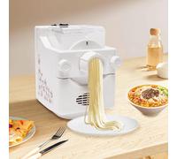 Machine à pâtes électrique Pasta Maker multifonction domestique machine à pâtes avec 9 disques de forme pour poches de pâte préparées, spaghetti, fettuccine et penne