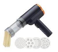 Machine à pâtes électriques | Outil pour nouilles portable | Mélangeur portatif avec 5 accessoires sans fil pour cuisine pizza préparation de légumes et