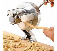 Machine à pâtes en acier inoxydable avec rouleaux pour cavatelli, macaroni, spaghetti, fettucini, gnocchi, orecchiette maison