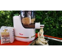 Machine à pâtes fraîches avec balance permettant de fabriquer jusqu'à 850 g de p