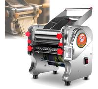 Machine À Pâtes Fraiches Électrique Machine Pour Faire Des Pâtes Italiennes Inox, Largeur Des Pâtes 3/9 Mm, 750 W, Pour Nouilles/Boulettes/Spaghettis/Ravioli(240-Kneading type)
