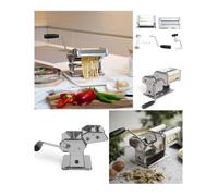Machine à pâtes Fraiches inox Machine à ravioli et spaghetti Laminoir 9 positions