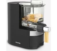 H.Koenig Machine à pâtes HOMY90, 600g de pâte, 375ml d'eau, 6 programmes automatiques sans gluten, 7 moules à pâtes: Spaghetti, Penne, Lasagne, Fettucine, Tagliatelle, Balance intégrée, 220W