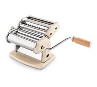 Imperia IPasta Ligne Classique. Machine à pâtes. 100% Fabriqué en Italie. Machine à pâtes fraîches en acier. Laminoir manuel avec manivelle. Crée lasagnes, tagliolini, fettuccine. Crème.