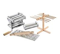 Imperia Titania La Tua Pasta. Coffret cadeau. Machine à pâtes avec accessoires. Made in Italy. Kit avec machine à pâtes fraîches, moule à raviolis, coupe-pâte réglable et séchoir à pâtes.
