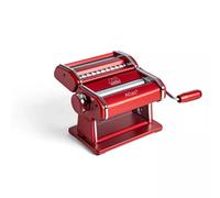 Marcato Atlas+ Machine à pâtes fraîches en aluminium anodisé avec 4 types | Lasagnes, fettuccines, tagliolini et spaghettis, fabriquée en Italie, compatible avec accessoires supplémentaires