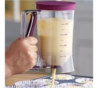 Machine à pâtes manuelle,Distributeur de pâtes à gâteaux Outil de cuisson, capacité de 900ml crêpes Muffin Cupcakes carafe à