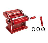 Machine à pâtes manuelle - MARCATO - Atlas 150 - 3 types de pâtes - Acier inoxydable - Réglage 10 positions