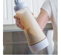 Machine à pâtes manuelle,Outil de cuisson pour cupcakes et muffins, bouteille à pâte douce, distributeur de crêpes et gaufres,