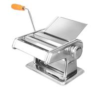 Machine à PâTes Manuelle Petite machine à pâtes manuelle multi-cinétique en acier inoxydable, outil de cuisine for la maison Laminoir à PâTes Manuel(Silver Two)