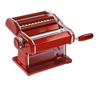 Machine à pâtes manuelle Atlas 150 coloris Rouge. 3 fonctions
