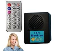 Machine à pédaler - Générateur de bruit sans fil, dispositif de blague | Télécommande compacte et innovante, haut-parleur de flatulences réaliste avec minuteur, outil de blague hystérique pour Reg