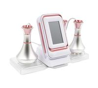 Machine à perdre du poids, appareil 3 en 1 à ultrasons cavitation radiofréquence, appareil de massage cellulite 80 K avec écran tactile LED pour le contour du corps et le lifting du visage