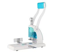 Machine À Perforer Papier Manuelle, Machine À Relier Robuste À Un Trou, Avec 3 Matrices (4/5/6 Mm), Capacité 300 Feuilles, Profondeur D'alimentation En Papier 8 À 32 Mm, For Le Bureau