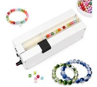 Machine à perler électrique,Perle Ronde de 3 à 24 mm et Rotation réversible