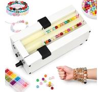 Machine à perler électrique,Perle Ronde de 3 à 24 mm et Rotation réversible