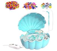 Machine à perler électrique portable pour travaux manuels, enfile-perles multifonction avec poignée ergonomique et affichage LED