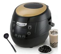 Machine à perles automatique commerciale de 8 L, cuiseur de perles, contrôle tactile numérique, pot de perles anti-adhésif pour magasin de thé au lait, boulangerie, café