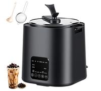 Machine à Perles De Tapioca Entièrement Automatique 9 L, 1300 W, Idéale Pour Un Usage Professionnel. Panneau De Commande Intelligent, Poignée Anti-brûlure Et Cuiseur à Perles De Tapioca