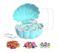 Machine à perles - Spinner électrique rechargeable par USB dans un design de coque pour la fabrication de bijoux | Collier et bracelet réglables pour voiture - Outil de bricolage pour les loisirs, les