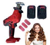 Machine à perruque instantanée - Tresse électrique avec cellules rechargeables pour cheveux synthétiques, pas de nouage à la main, obtenez des résultats de salon en quelques minutes
