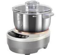 Machine à Pétrir avec Fonction De Fermentation, Pétrin en Acier Inoxydable 5 L/7 L - Antiadhésif, avec Panneau De Minuterie Et étuve, pour La Pâtisserie Maison, 7L