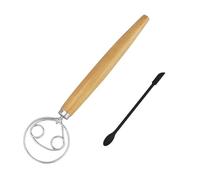 Machine à pétrir la pâte, fouet danois pour une pâte parfaite en un rien de temps - Fouet à pâte de haute qualité comme accessoire de cuisson du pain - Agitateur à pâte, pétrisseur de pâte