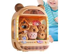 Machine à Pince,avec Son Éducatif et Ajustable | Distributeur Jouet Capybara Musical pour ,pour la Maison Les Voyages la Maternelle Les Fêtes d'anniversaire d'enfant