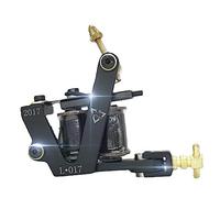 Machine à pistolet de tatouage pour les débutants - Kit de tatouage traditionnel à 10 wraps pour le démarreur, idéal pour la doublure et la pratique de l'ombrage