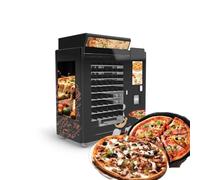 Machine à pizza commerciale en libre-service, distributeur automatique de pizza 24h/24, 7j/7, design portable, économique, idéal pour les cinémas, les centres commerciaux et les lieux d'événement.