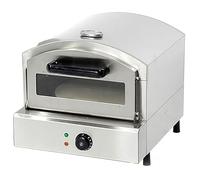 Machine à pizza de qualité professionnelle avec contrôle séparé de la température, idéale pour les pizzerias et les hôtels, dispose d'une fenêtre en verre résistant à la chaleur et d'un bouton