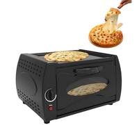 Machine à pizza électrique avec contrôle de la température et verre visuel, four 2100 W pour la maison et la cuisine