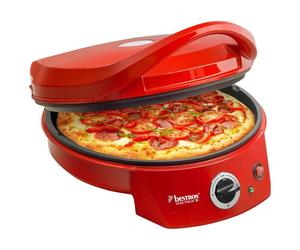 Machine à pizza / Gril de table Bestron APZ400 1800 W rouge