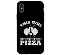 Machine à Pizza This Girl Makes The Best Pizza Coque pour iPhone X/XS