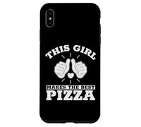 Machine à Pizza This Girl Makes The Best Pizza Coque pour iPhone XS Max