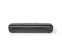 Nedis Machine à plastifier à chaud A4 – 230 mm/min, arrêt automatique, alimentation secteur – Noir