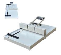 Machine à plier à papier manuelle A3 en métal robuste pour cartes et papier, 350 mm de largeur
